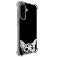 TMK Samsung Galaxy A56 shockproof hoesje - Kat kiekeboe