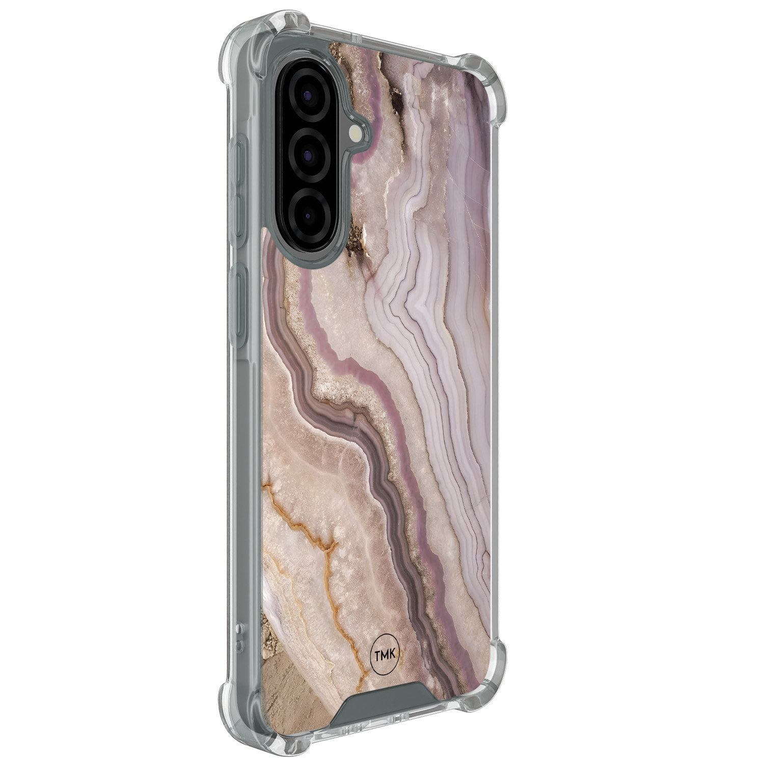 TMK Samsung Galaxy A56 shockproof hoesje - Blush marble