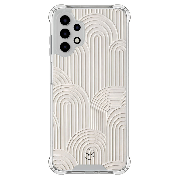Casevibes Samsung Galaxy A13 4G shockproof hoesje - Sand curves