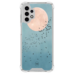 TMK Samsung Galaxy A13 4G shockproof hoesje - Moon birds
