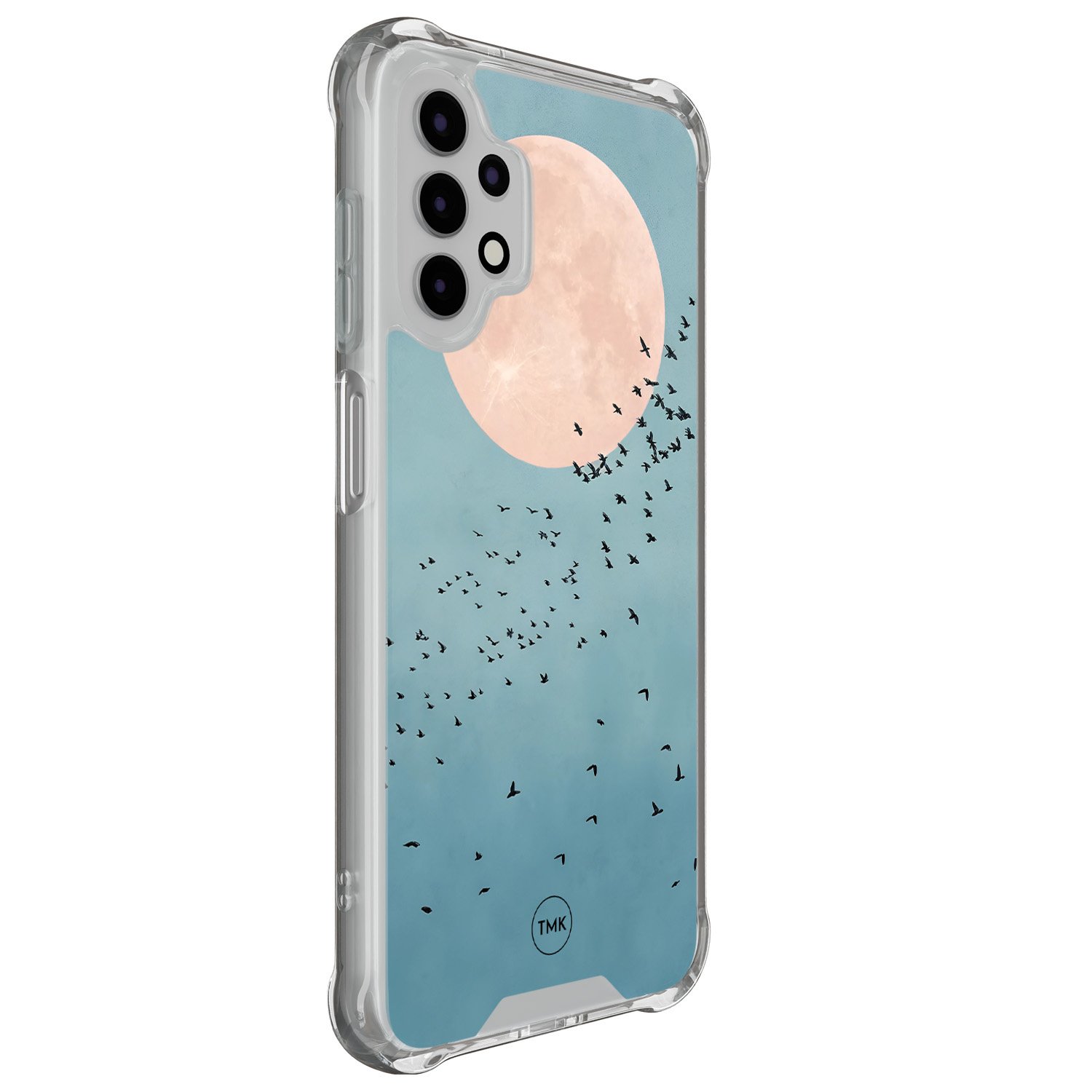 TMK Samsung Galaxy A13 4G shockproof hoesje - Moon birds