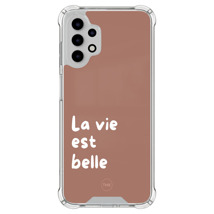 Casevibes Samsung Galaxy A13 4G shockproof hoesje - La vie est belle