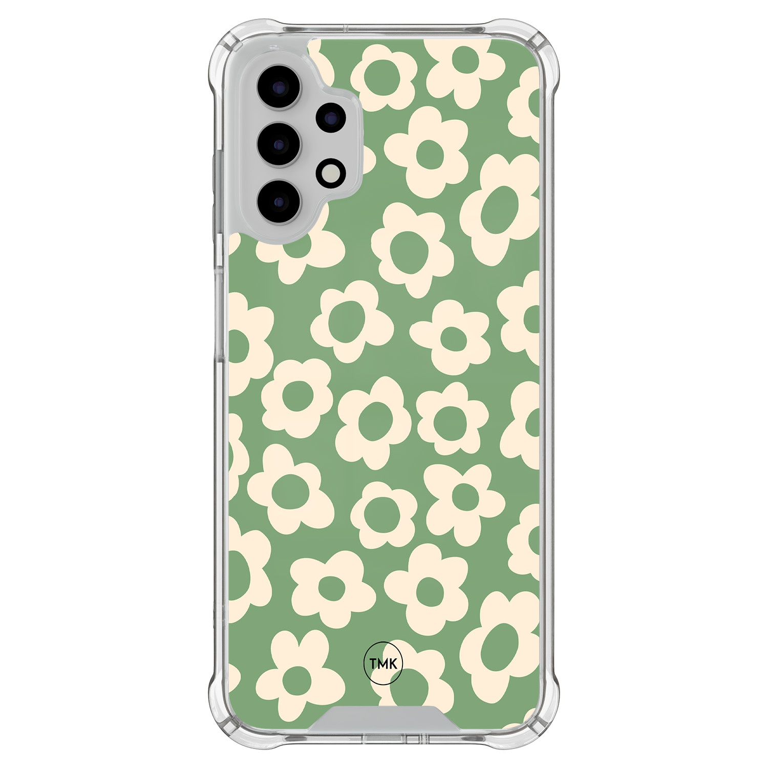 TMK Samsung Galaxy A13 4G shockproof hoesje - Retro cute flowers