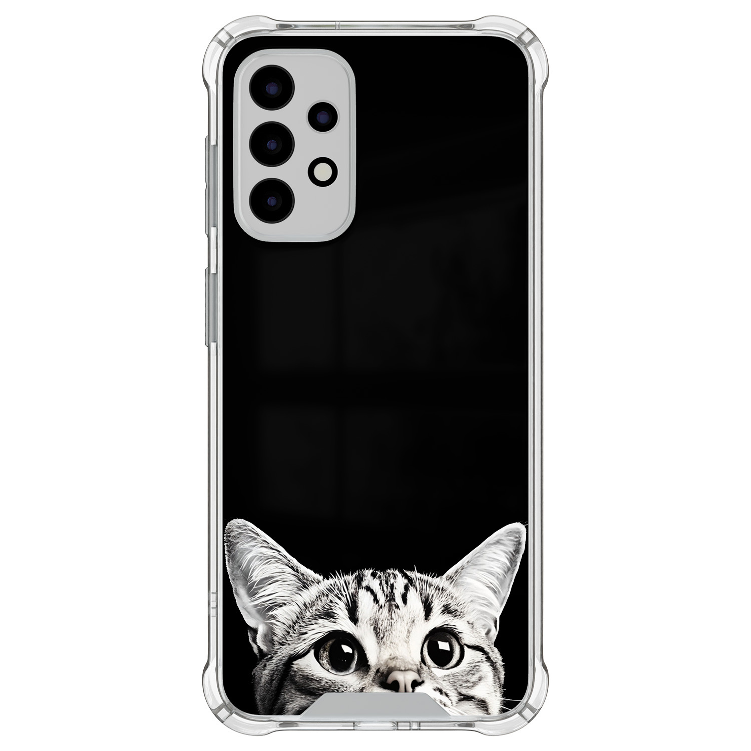 TMK Samsung Galaxy A52(s) shockproof hoesje - Kat kiekeboe