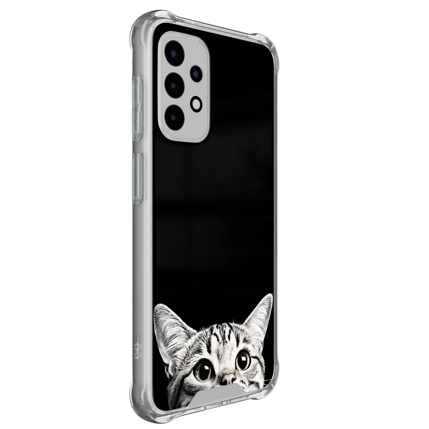 TMK Samsung Galaxy A52(s) shockproof hoesje - Kat kiekeboe