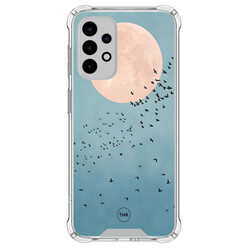 TMK Samsung Galaxy A52(s) shockproof hoesje - Moon birds