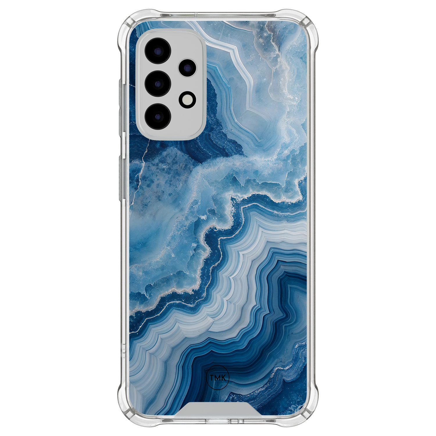 TMK Samsung Galaxy A52(s) shockproof hoesje - Skystone marble