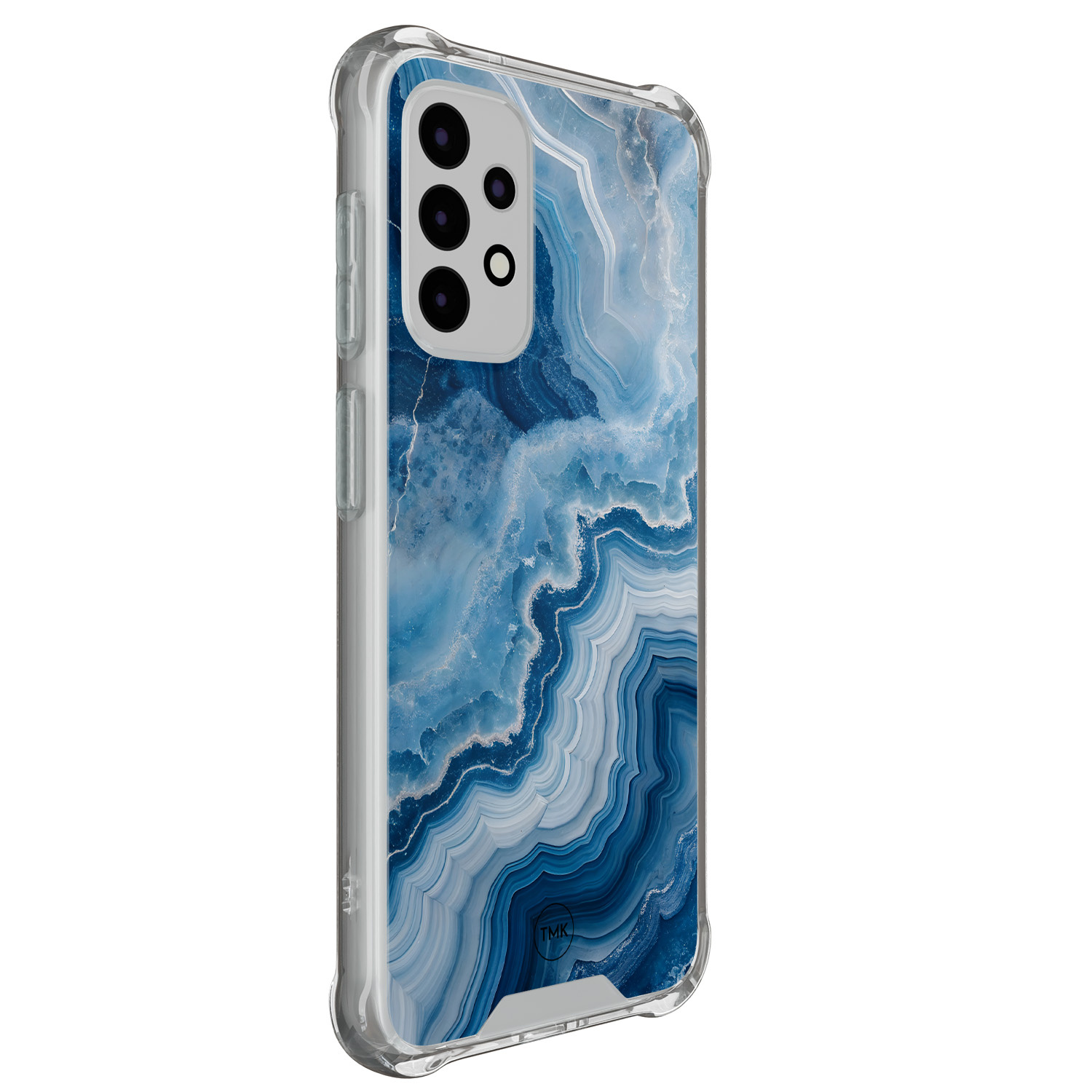 TMK Samsung Galaxy A52(s) shockproof hoesje - Skystone marble
