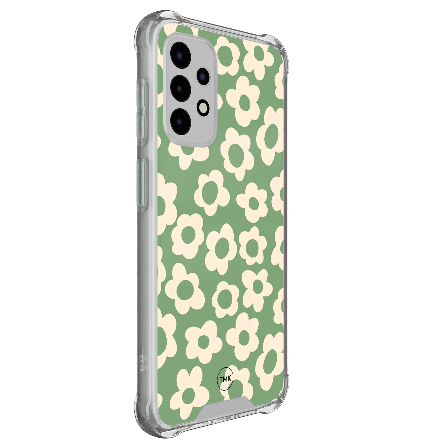 TMK Samsung Galaxy A52(s) shockproof hoesje - Retro cute flowers