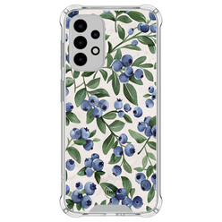 TMK Samsung Galaxy A52(s) shockproof hoesje - Blueberries