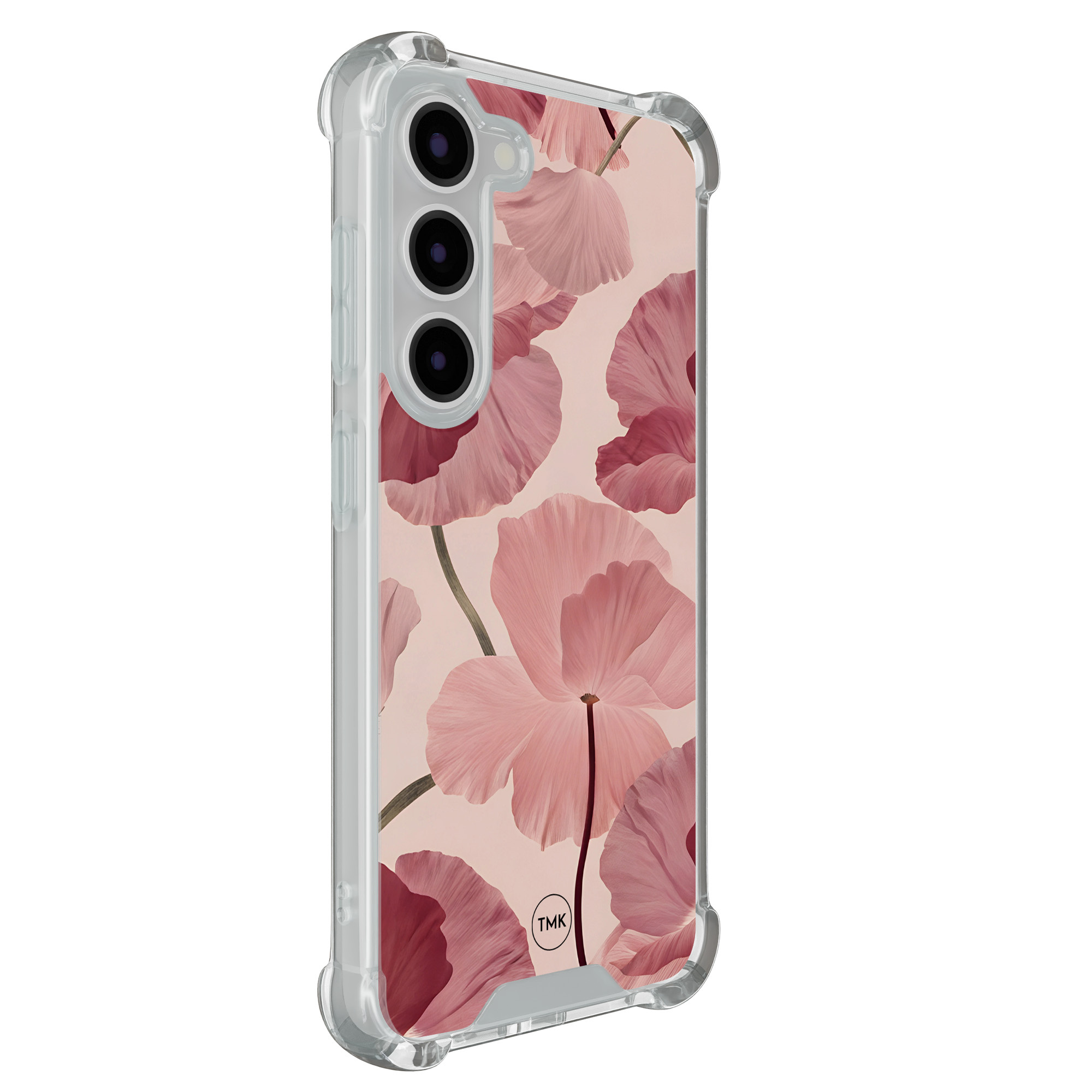 TMK Samsung Galaxy S23 shockproof hoesje - Vintage blossom