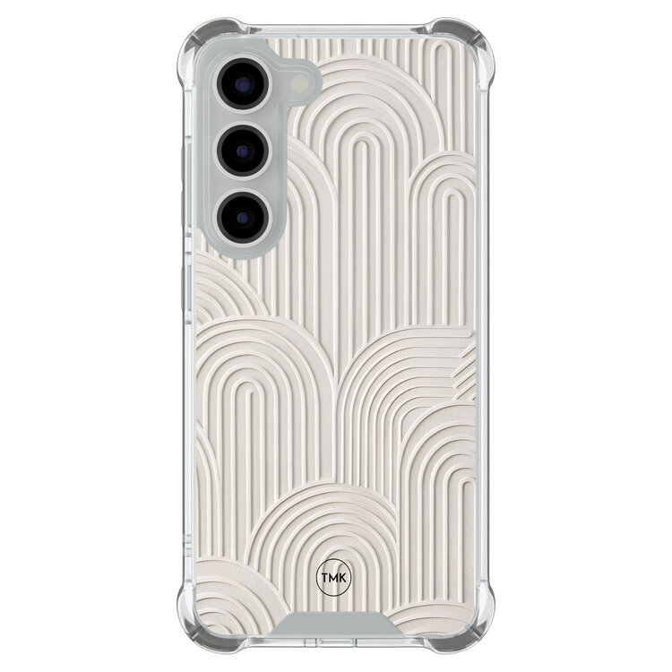Casevibes Samsung Galaxy S23 shockproof hoesje - Sand curves