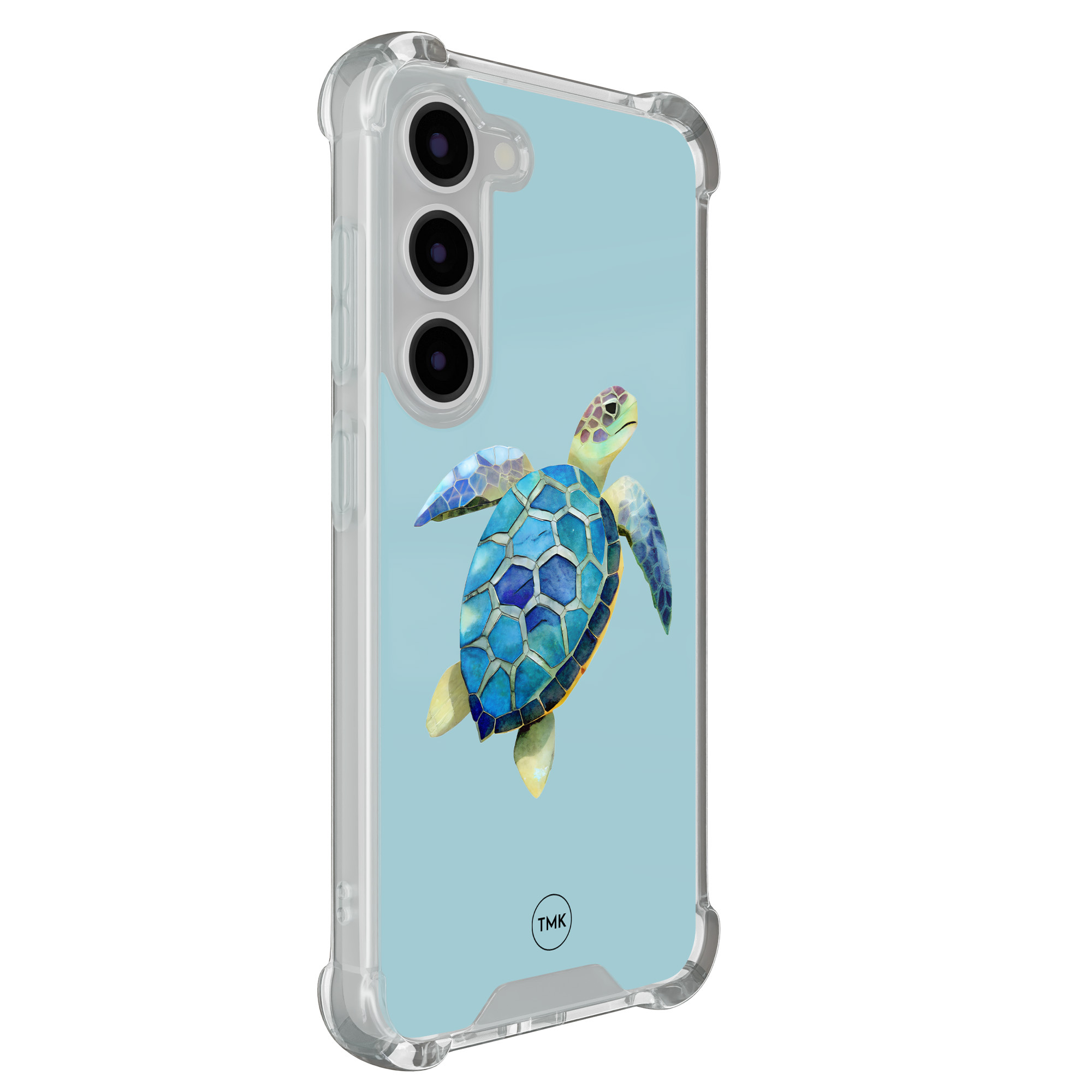 TMK Samsung Galaxy S23 shockproof hoesje - Schildpad