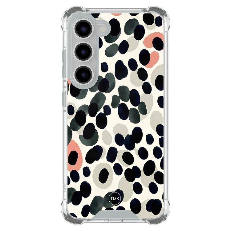 Casevibes Samsung Galaxy S23 shockproof hoesje - Modern dots