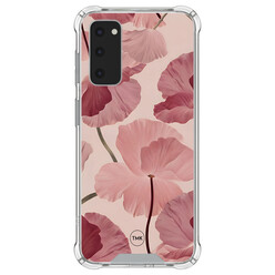 TMK Samsung Galaxy S20 FE shockproof hoesje - Vintage blossom