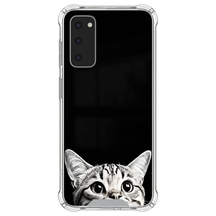 TMK Samsung Galaxy S20 FE shockproof hoesje - Kat kiekeboe