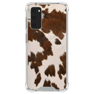 TMK Samsung Galaxy S20 FE shockproof hoesje - Cow vibe