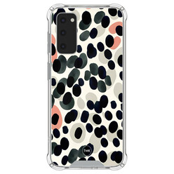 TMK Samsung Galaxy S20 FE shockproof hoesje - Modern dots