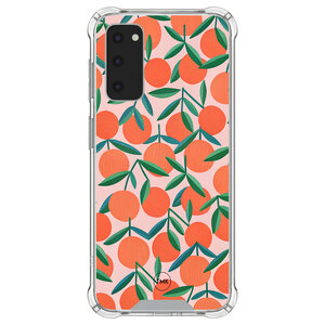 Casevibes Samsung Galaxy S20 FE shockproof hoesje - Sweet oranges