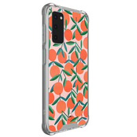 TMK Samsung Galaxy S20 FE shockproof hoesje - Sweet oranges