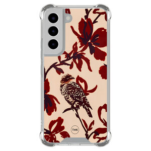 TMK Samsung Galaxy S22 shockproof hoesje - Bloemenpracht