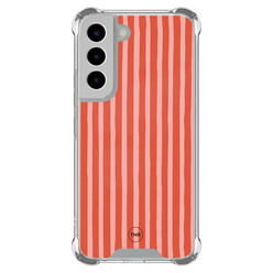 TMK Samsung Galaxy S22 shockproof hoesje - Streepjes