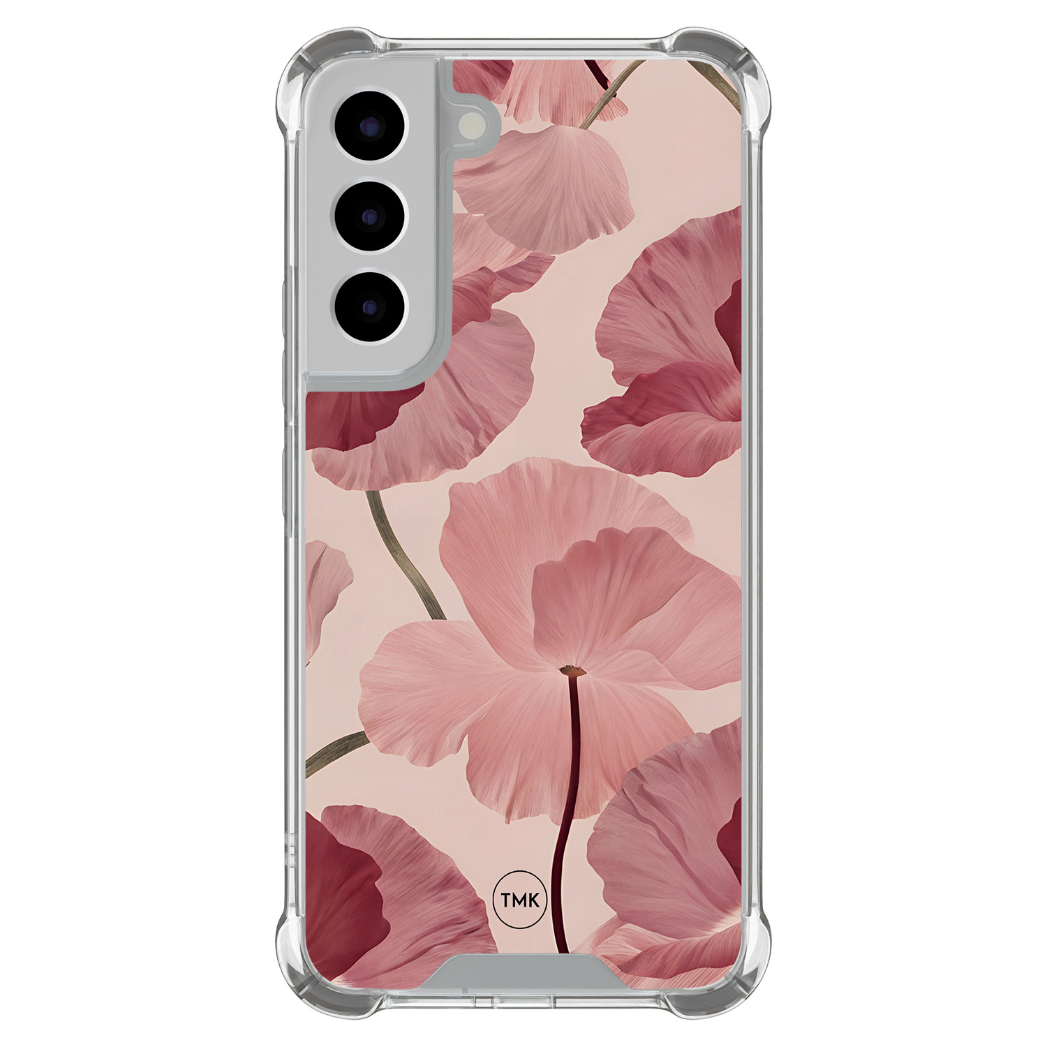TMK Samsung Galaxy S22 shockproof hoesje - Vintage blossom