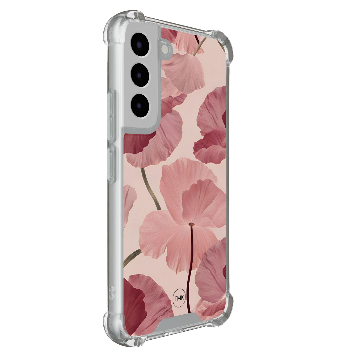 TMK Samsung Galaxy S22 shockproof hoesje - Vintage blossom