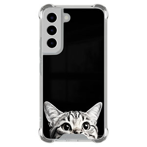 TMK Samsung Galaxy S22 shockproof hoesje - Kat kiekeboe
