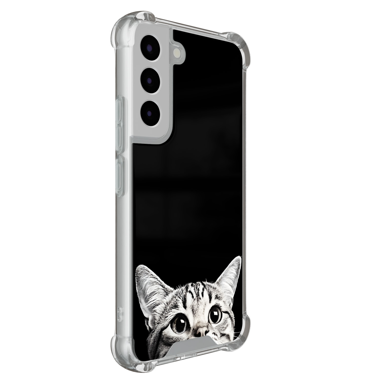 TMK Samsung Galaxy S22 shockproof hoesje - Kat kiekeboe
