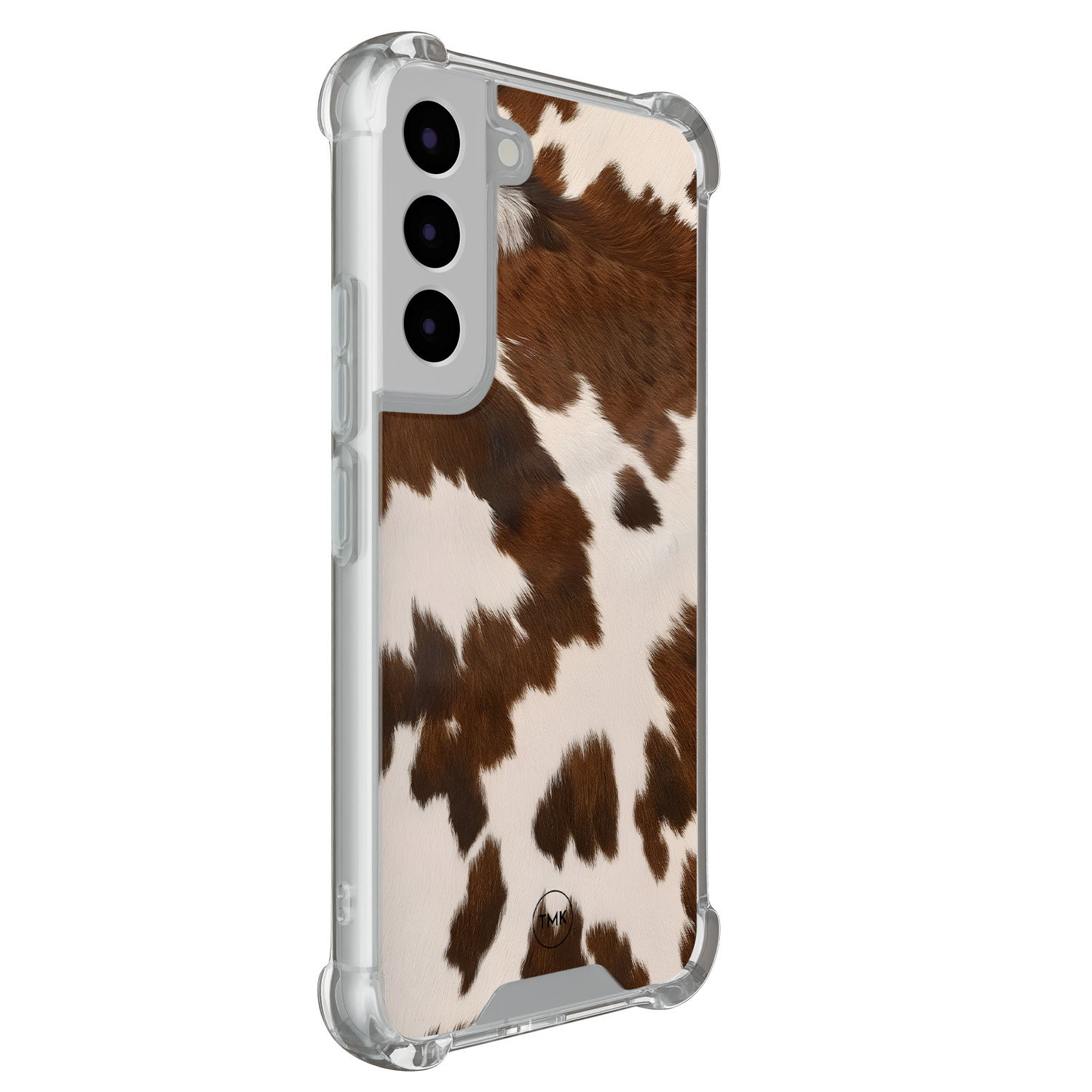 TMK Samsung Galaxy S22 shockproof hoesje - Cow vibe