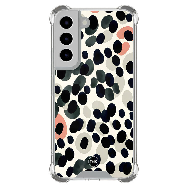 TMK Samsung Galaxy S22 shockproof hoesje - Modern dots