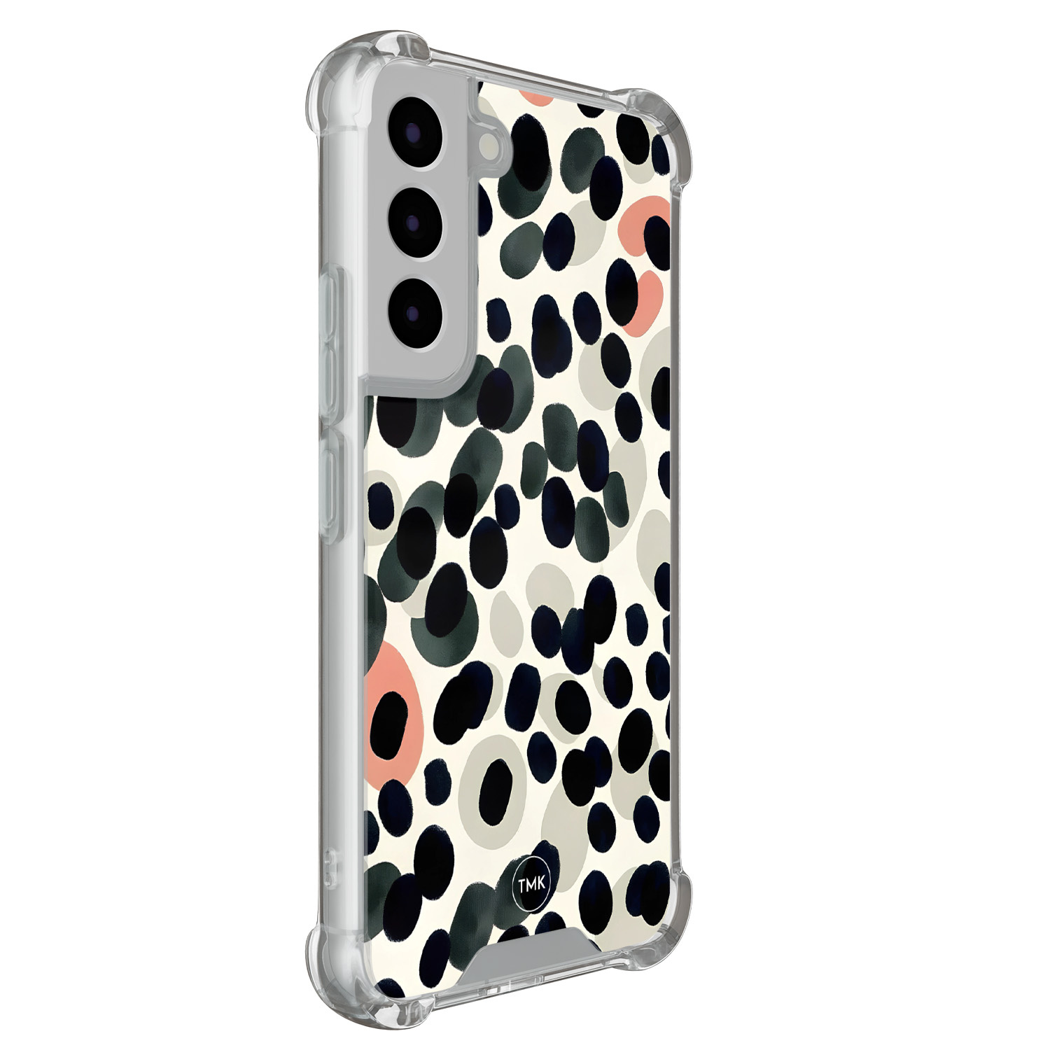 TMK Samsung Galaxy S22 shockproof hoesje - Modern dots