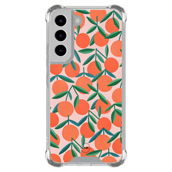 TMK Samsung Galaxy S22 shockproof hoesje - Sweet oranges