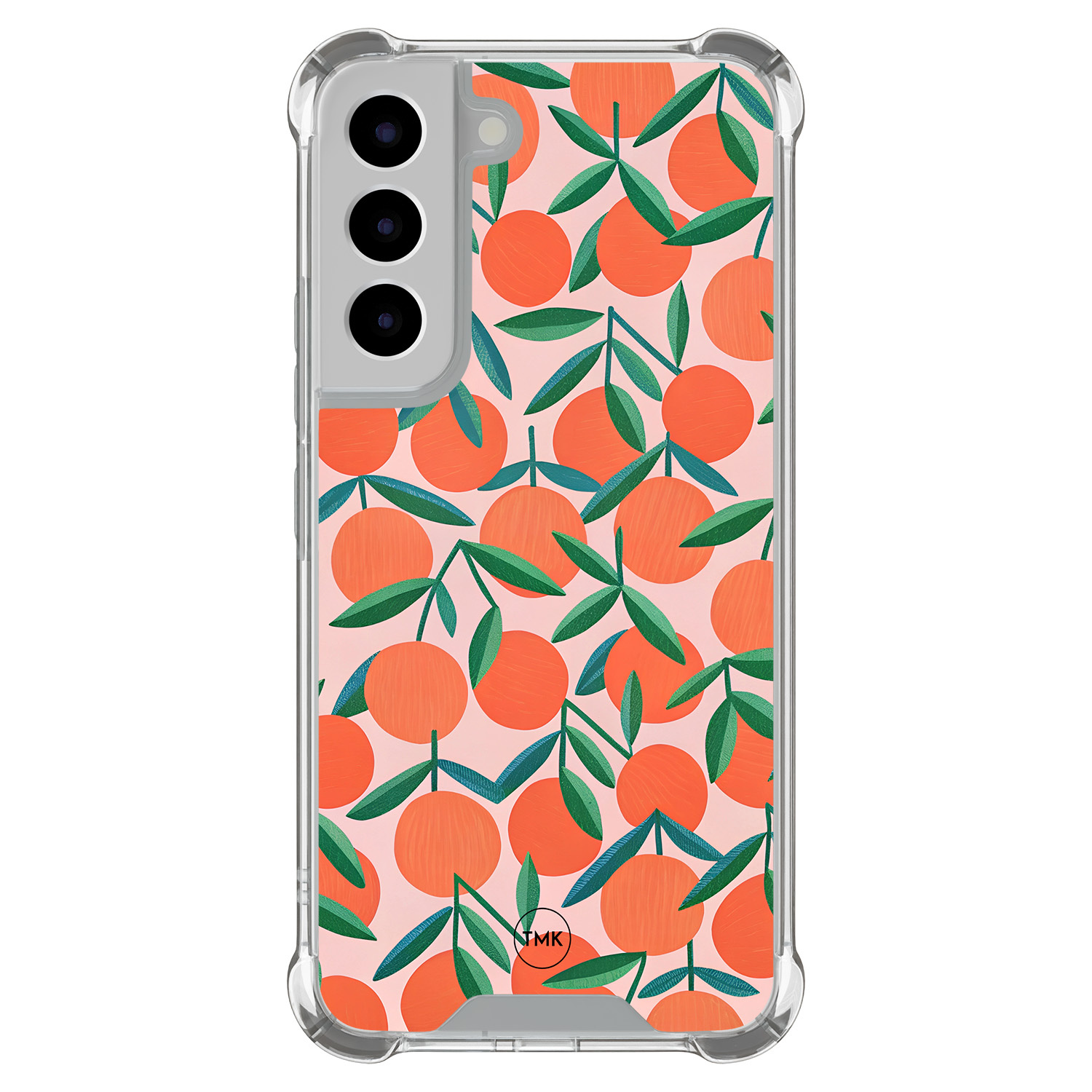 TMK Samsung Galaxy S22 shockproof hoesje - Sweet oranges