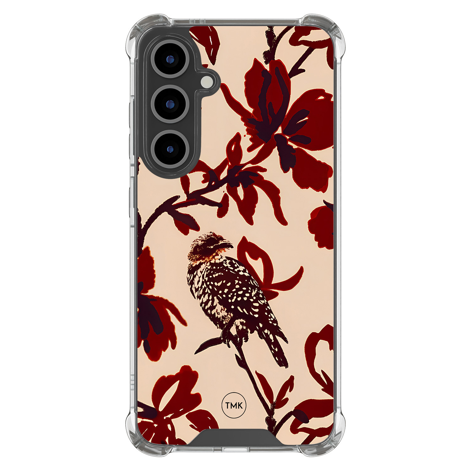 TMK Samsung Galaxy S24 FE shockproof hoesje - Bloemenpracht