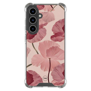 TMK Samsung Galaxy S24 FE shockproof hoesje - Vintage blossom