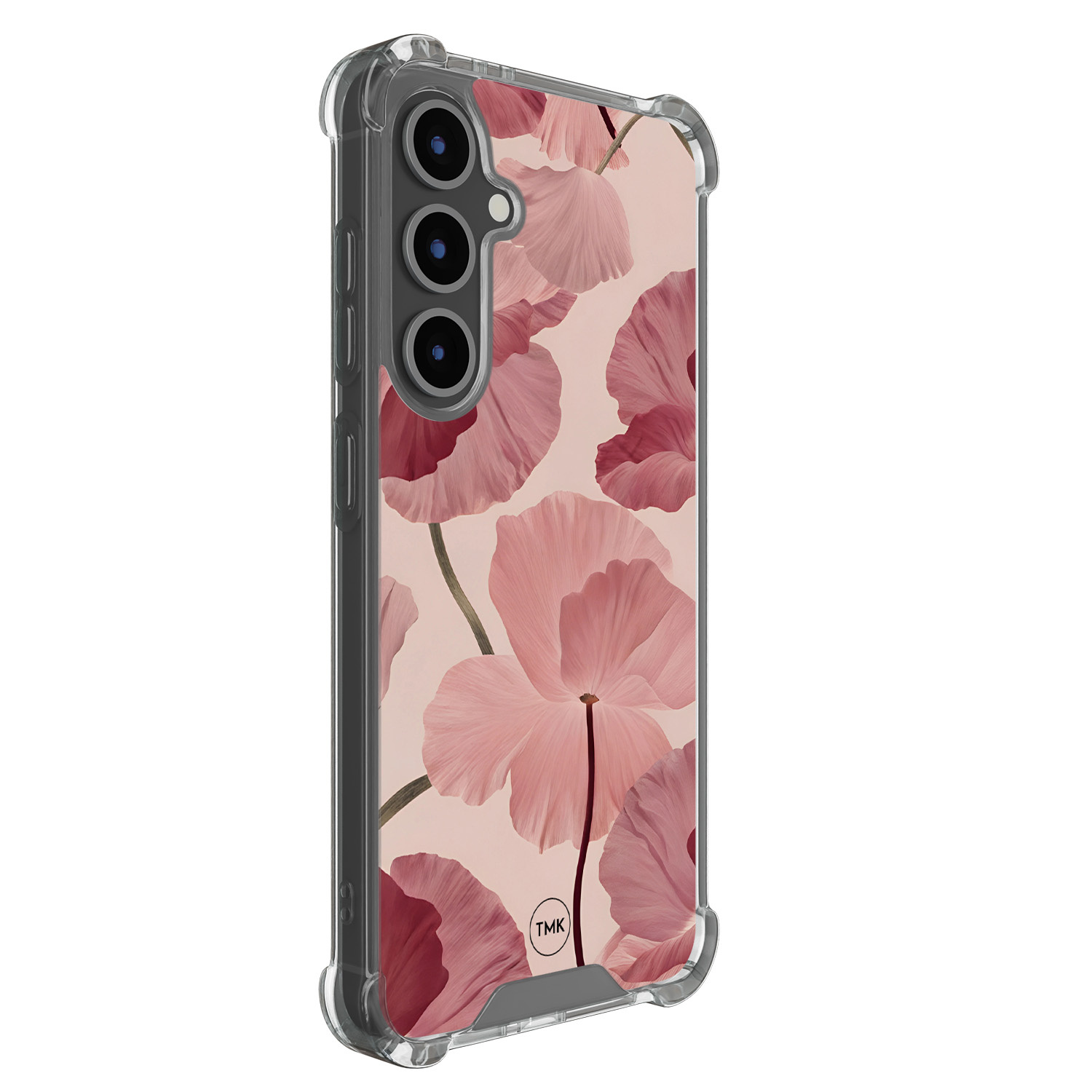 TMK Samsung Galaxy S24 FE shockproof hoesje - Vintage blossom
