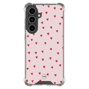 TMK Samsung Galaxy S24 FE shockproof hoesje - Cute hearts