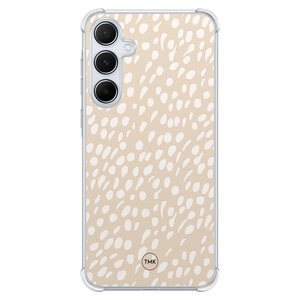Casevibes Samsung Galaxy A55 shockproof hoesje - Sand dots