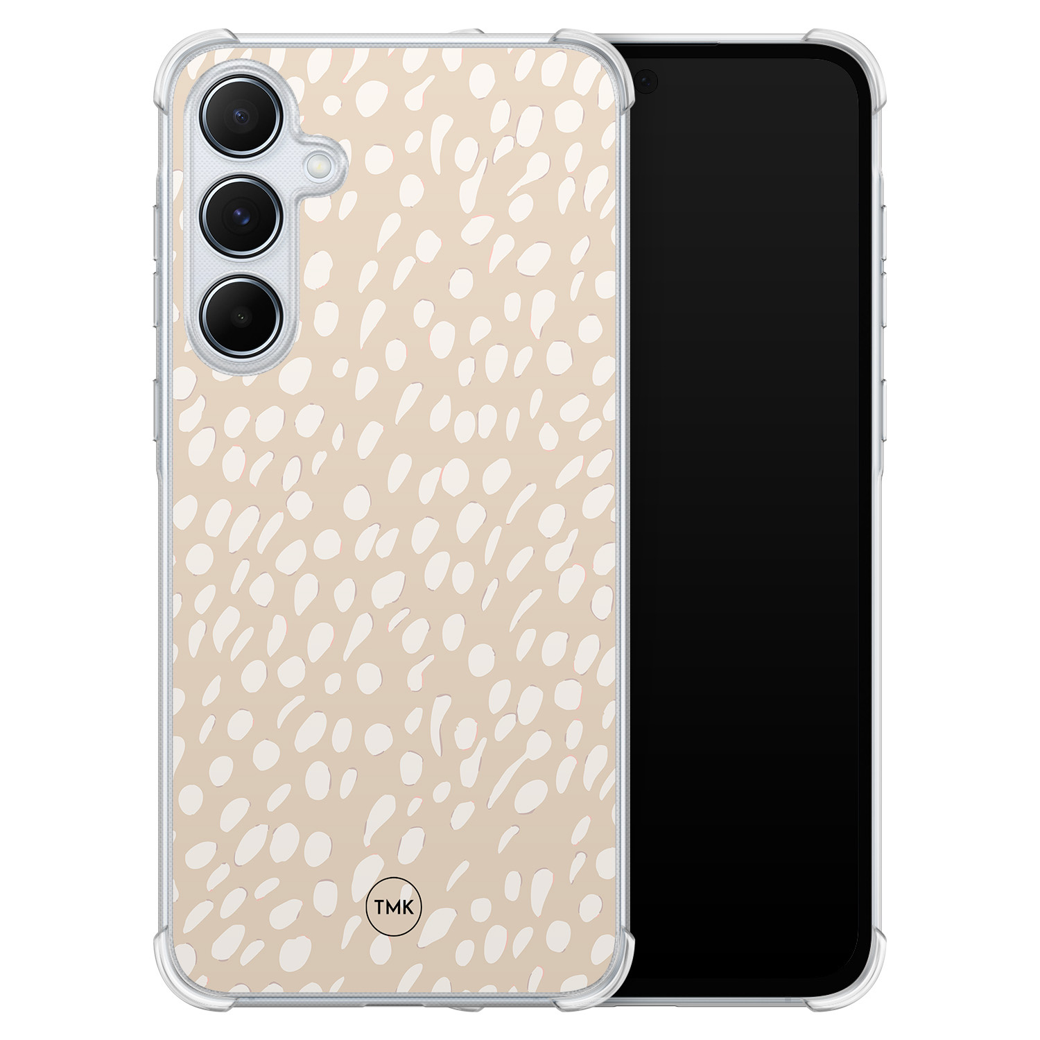 TMK Samsung Galaxy A55 shockproof hoesje - Sand dots