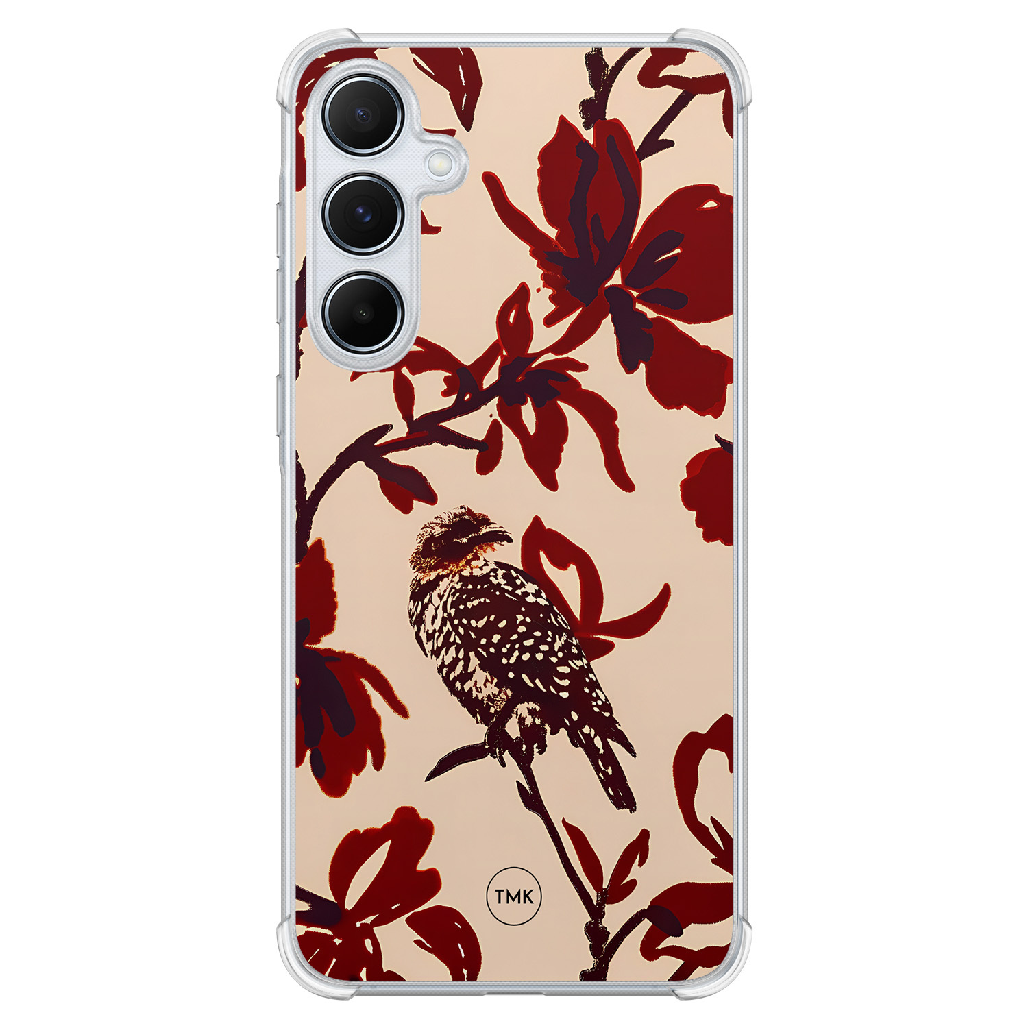 TMK Samsung Galaxy A55 shockproof hoesje - Bloemenpracht