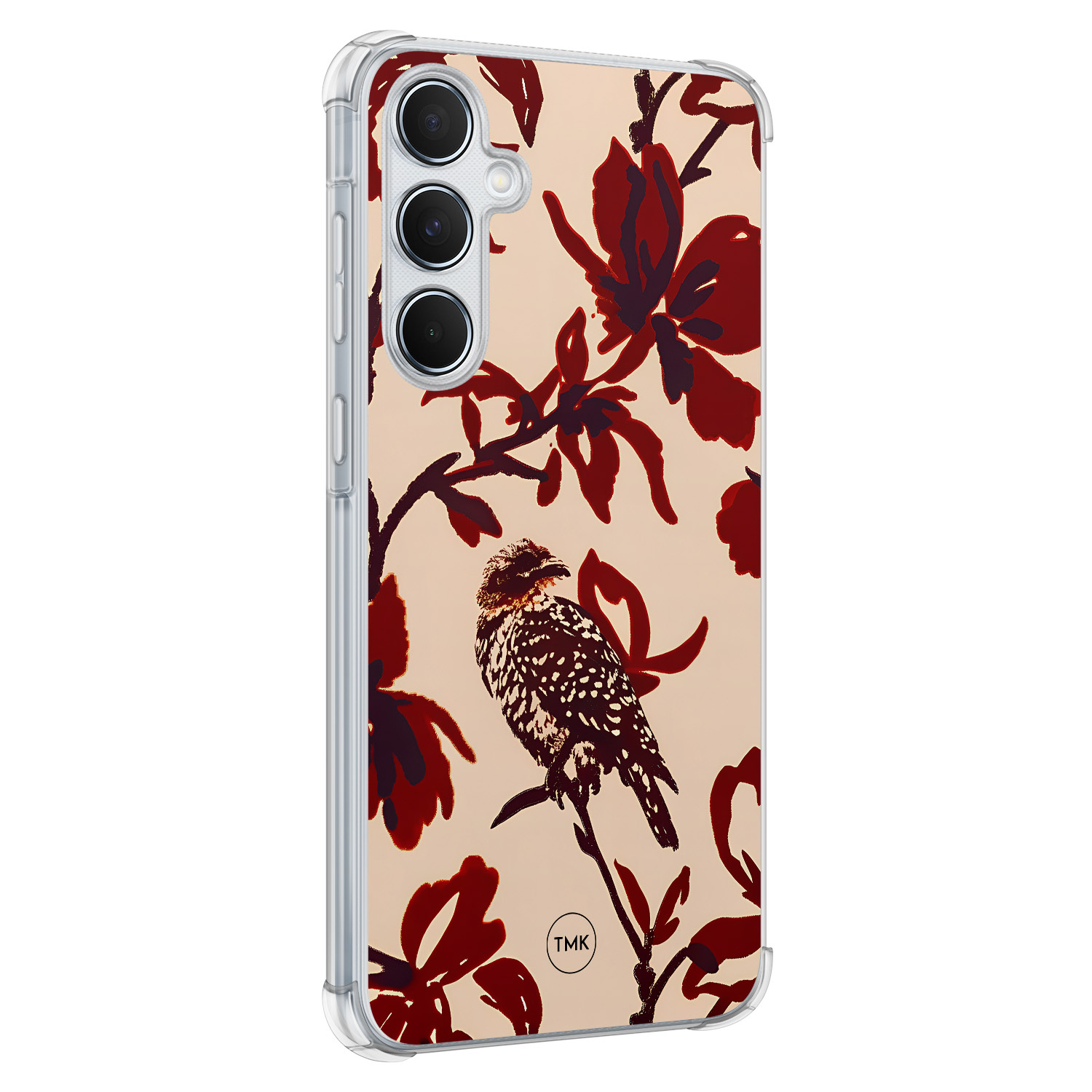 TMK Samsung Galaxy A55 shockproof hoesje - Bloemenpracht