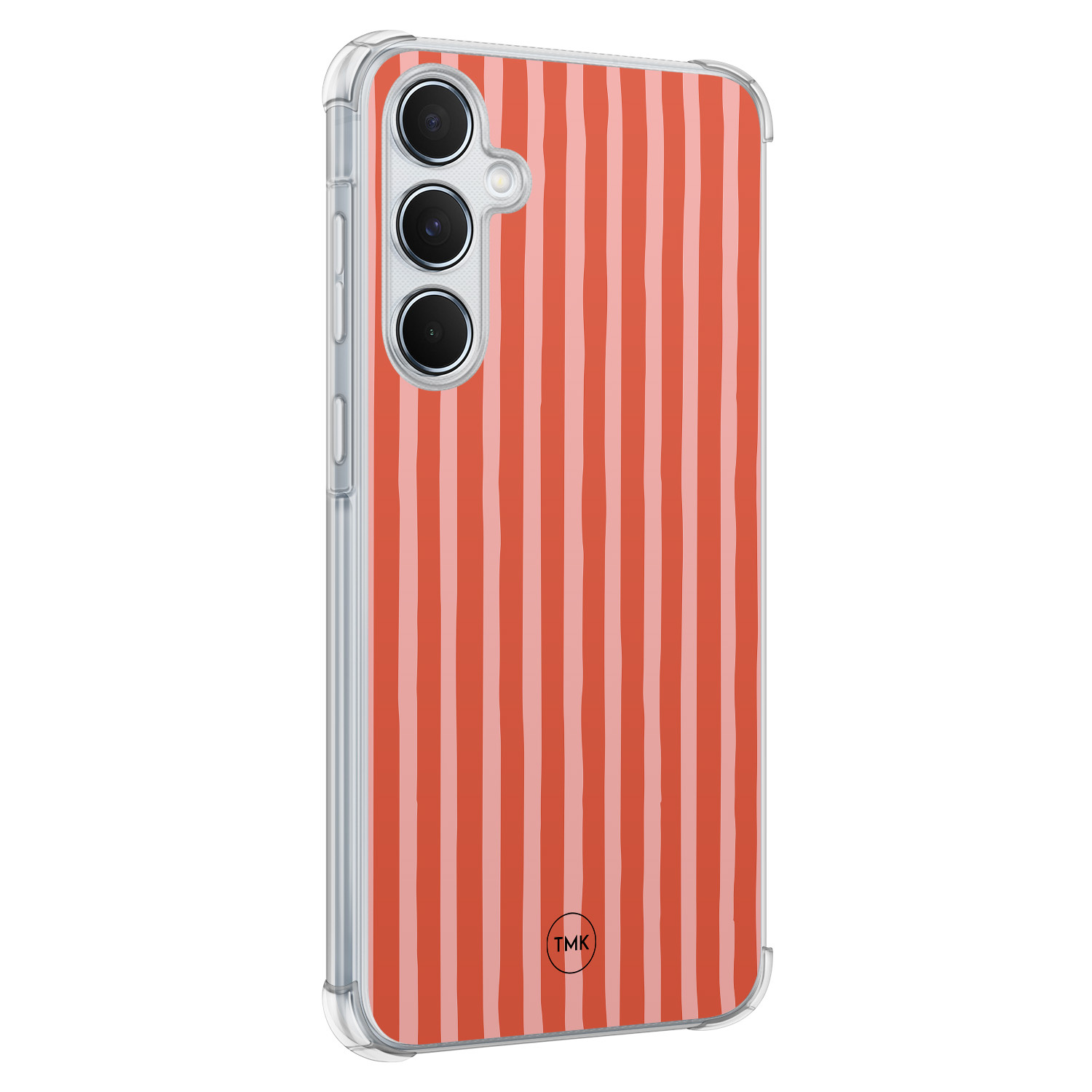 TMK Samsung Galaxy A55 shockproof hoesje - Streepjes