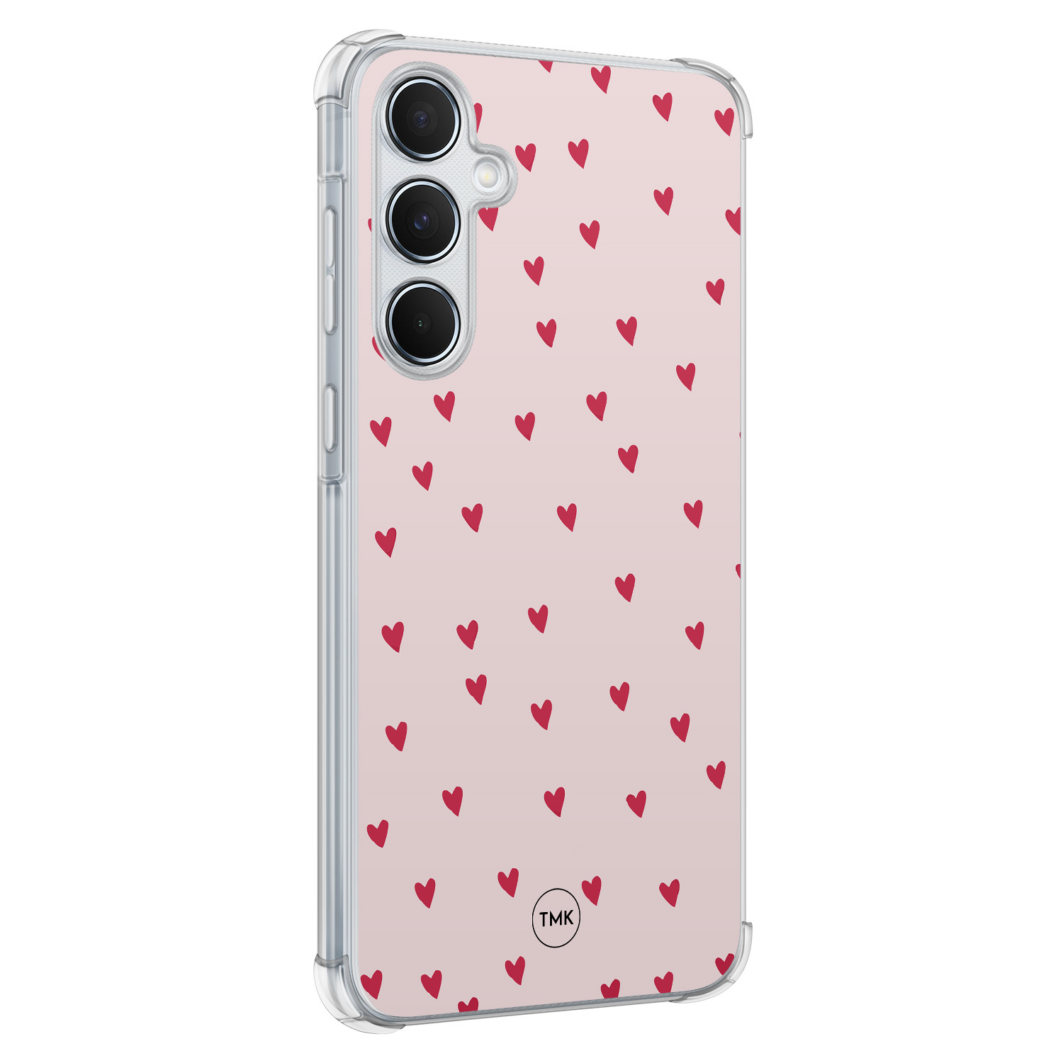 TMK Samsung Galaxy A55 shockproof hoesje - Cute hearts