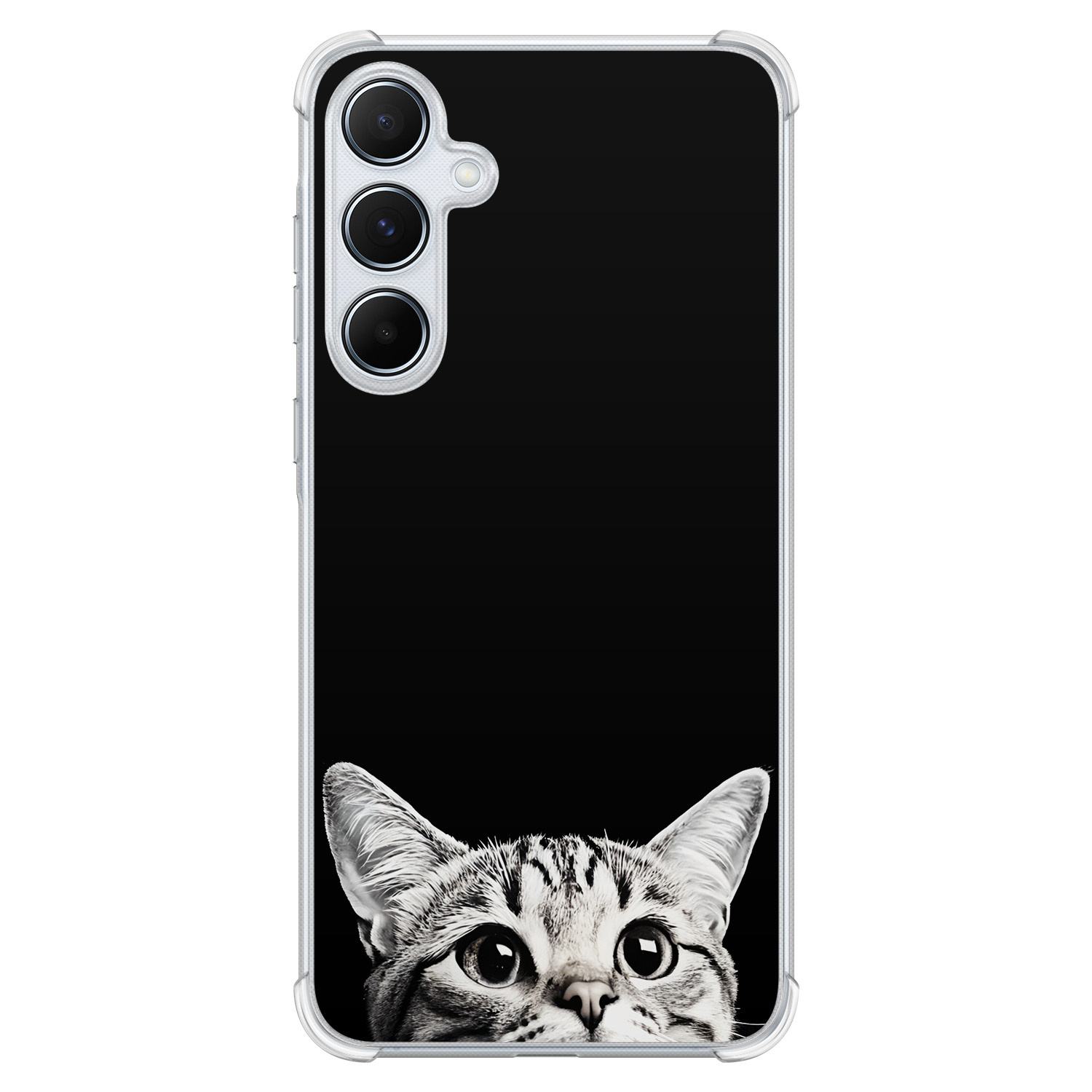 TMK Samsung Galaxy A55 shockproof hoesje - Kat kiekeboe