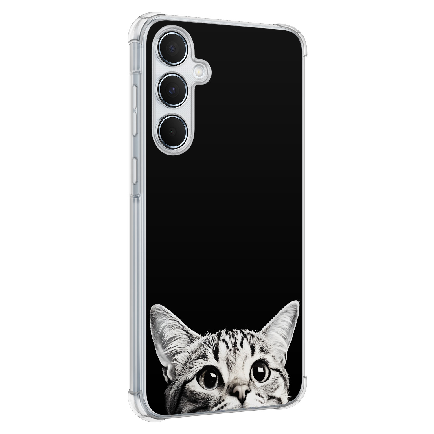 TMK Samsung Galaxy A55 shockproof hoesje - Kat kiekeboe
