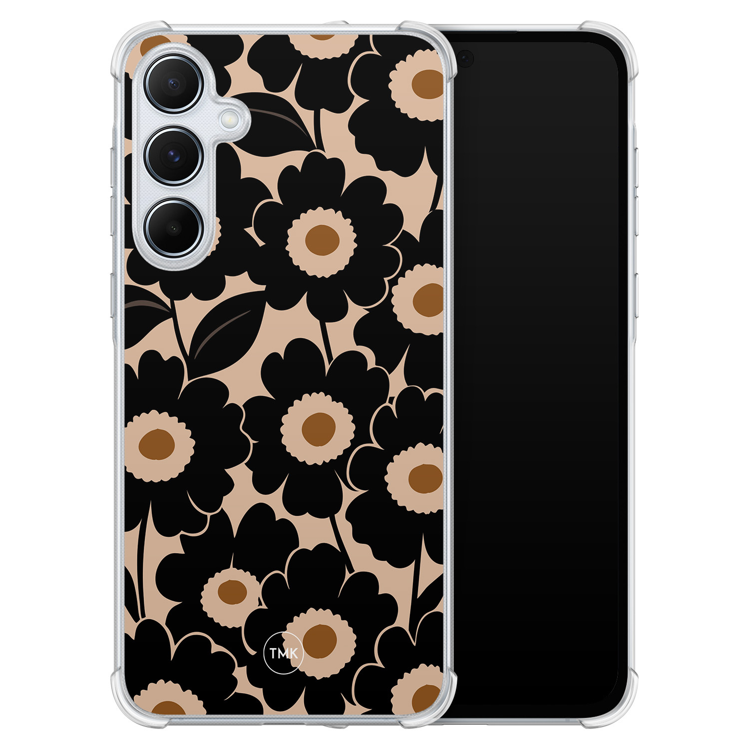 TMK Samsung Galaxy A55 shockproof hoesje - Bloom luxe