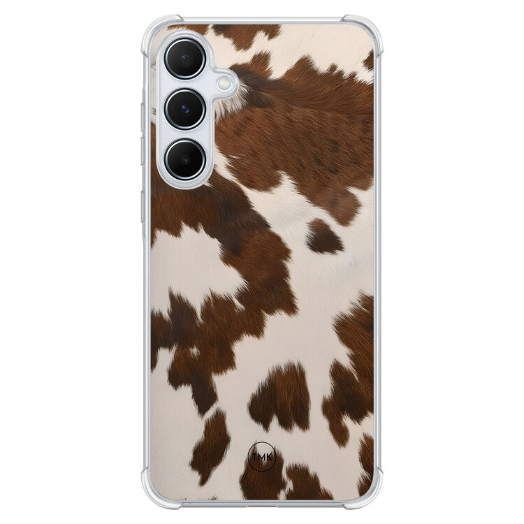 TMK Samsung Galaxy A55 shockproof hoesje - Cow vibe