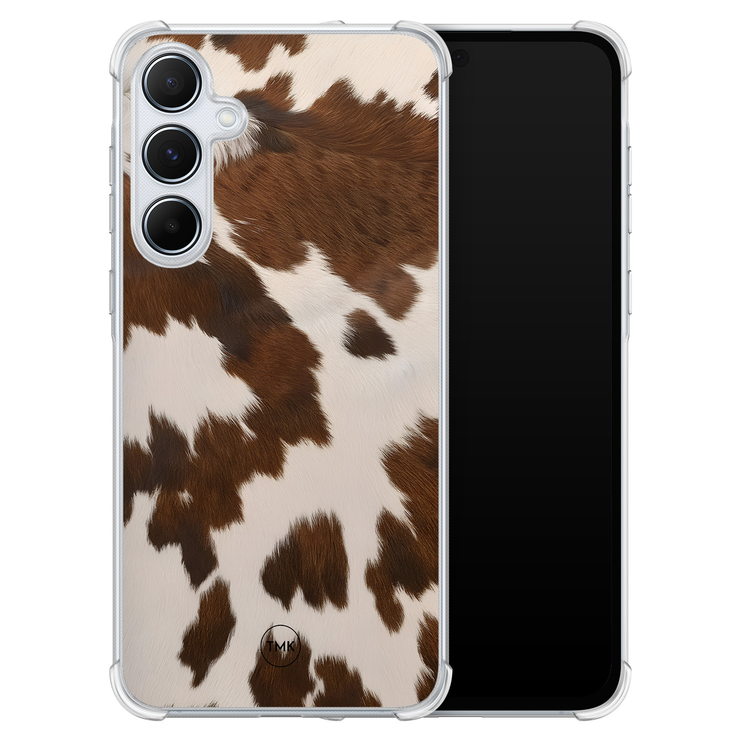 TMK Samsung Galaxy A55 shockproof hoesje - Cow vibe